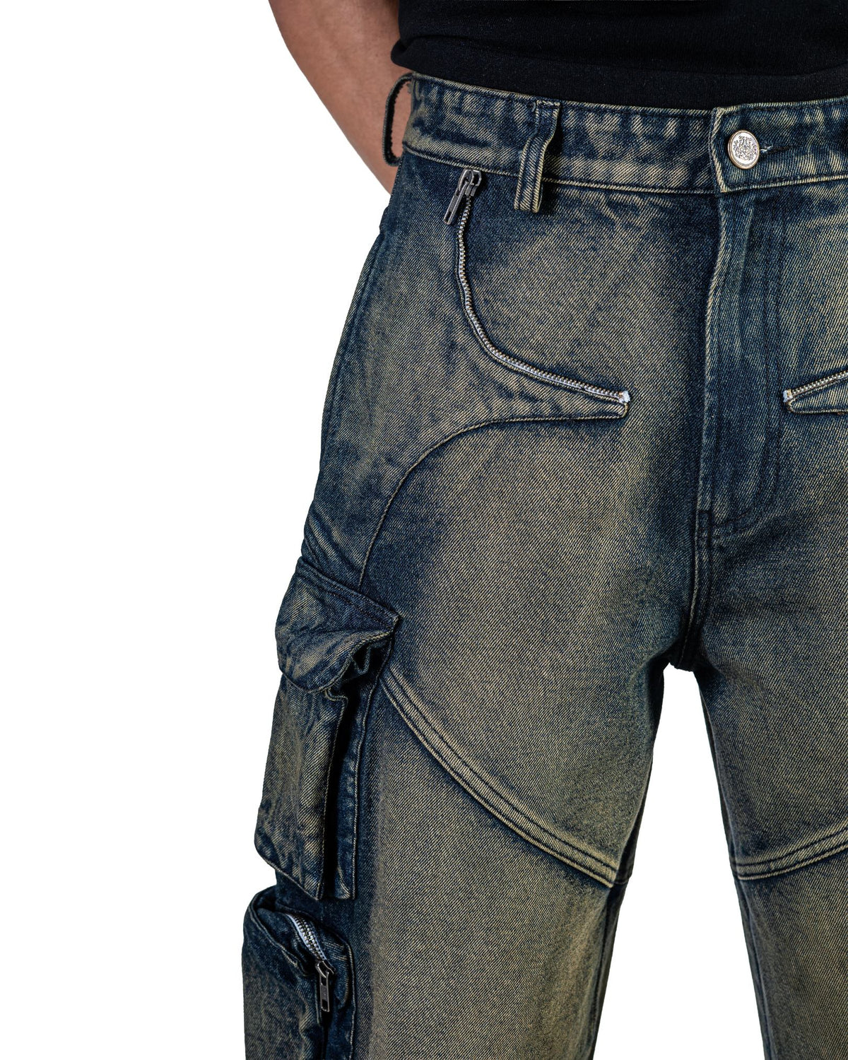 ARCPOCKET DENIM JORTS