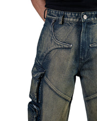 ARCPOCKET DENIM JORTS
