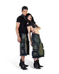ARCPOCKET DENIM JORTS
