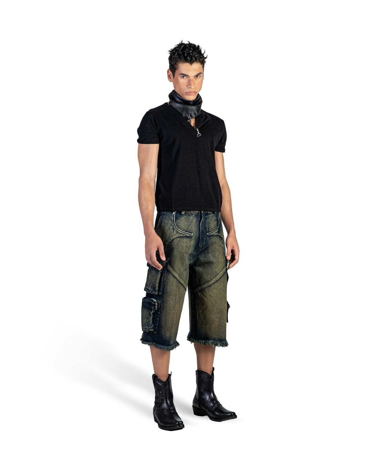 ARCPOCKET DENIM JORTS