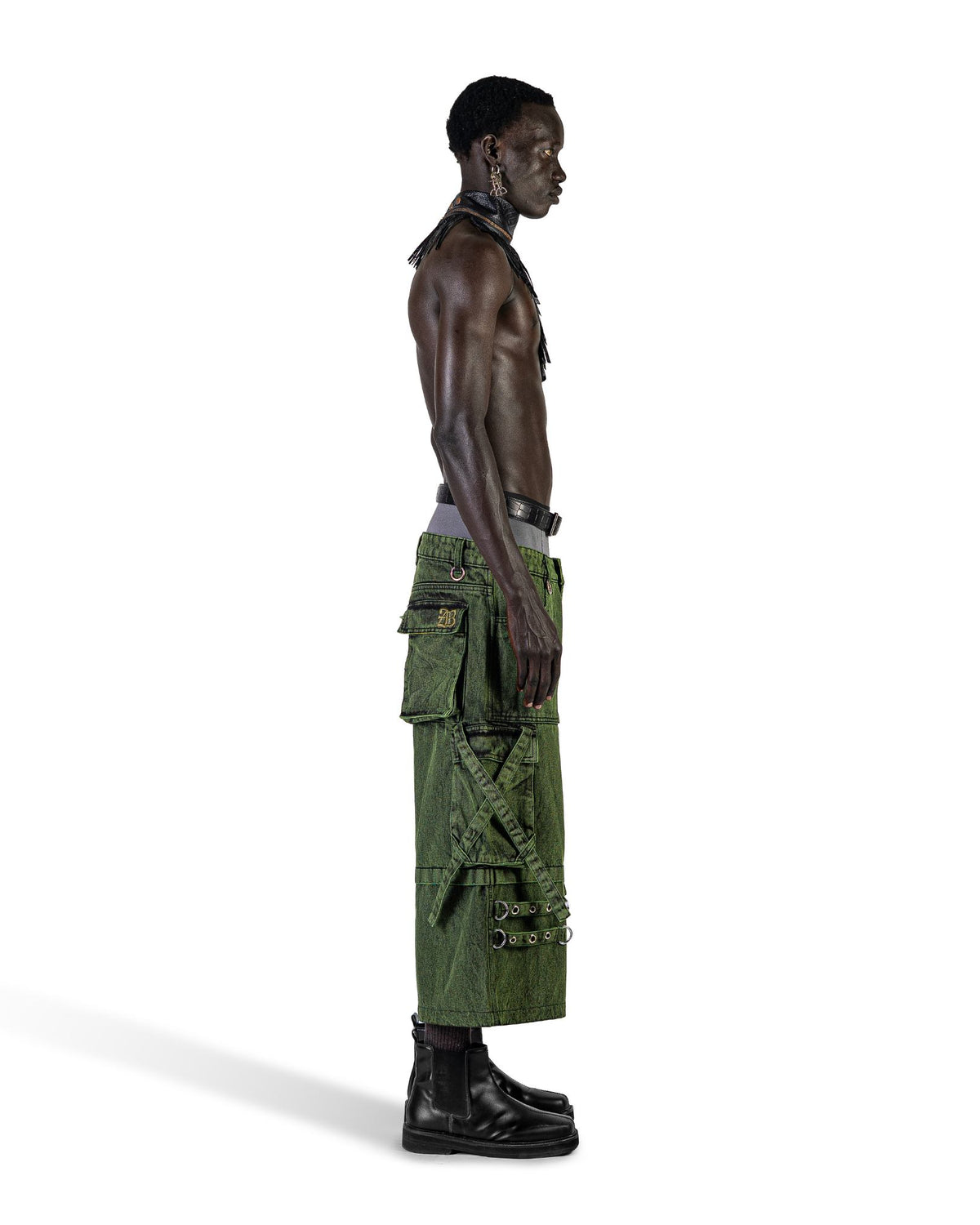 OLIVE ROUTE JORTS
