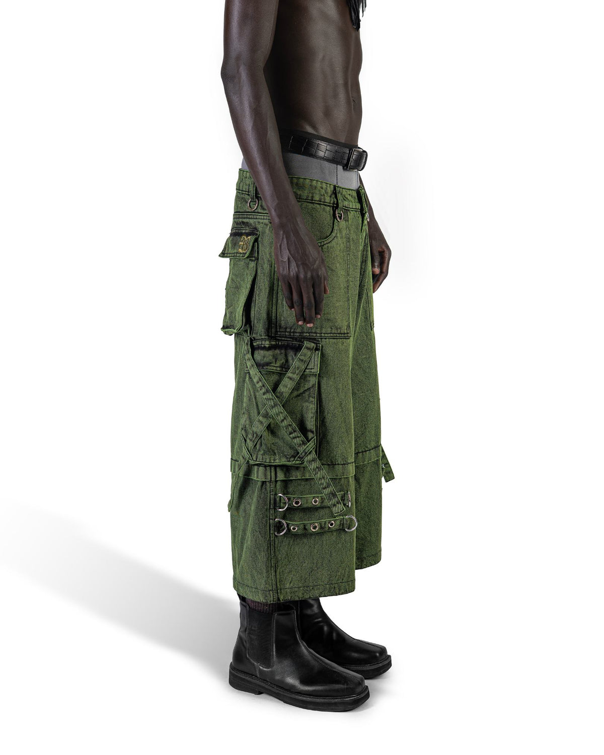 OLIVE ROUTE JORTS