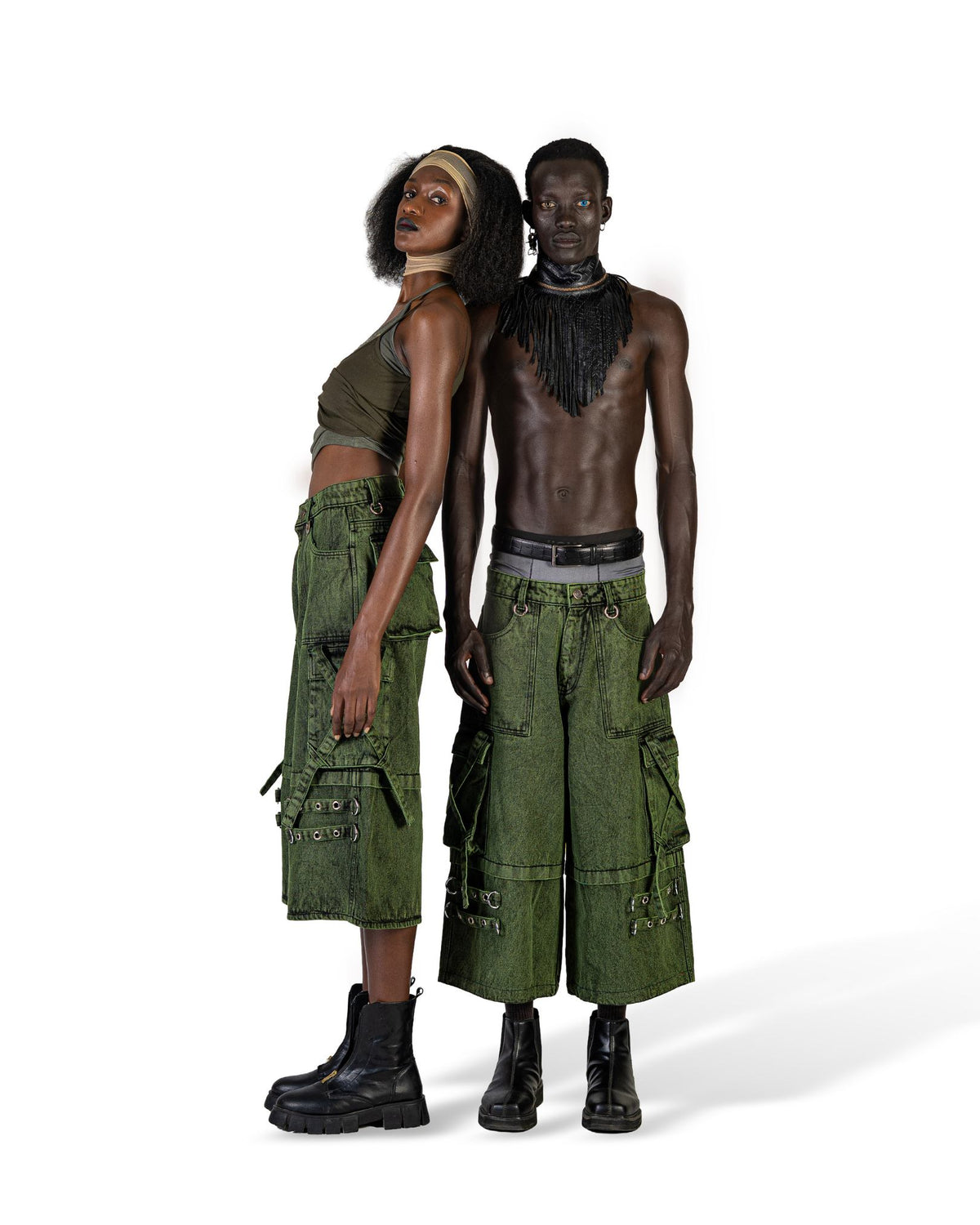 OLIVE ROUTE JORTS