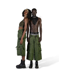 OLIVE ROUTE JORTS