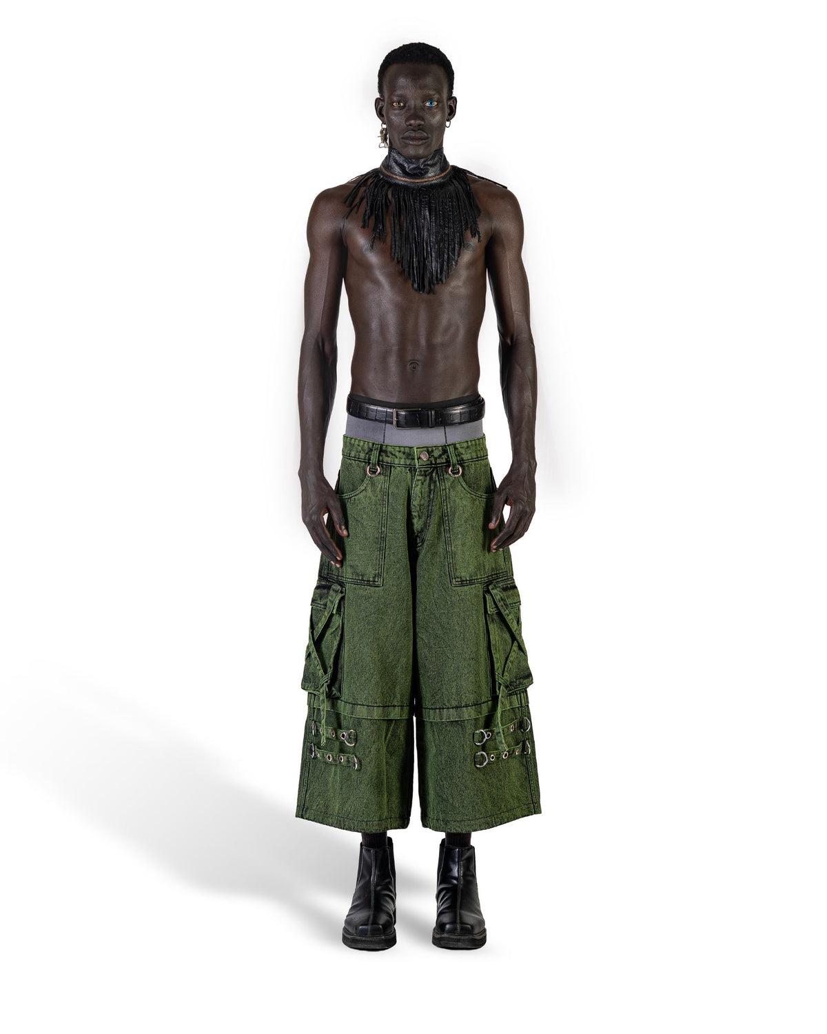 OLIVE ROUTE JORTS