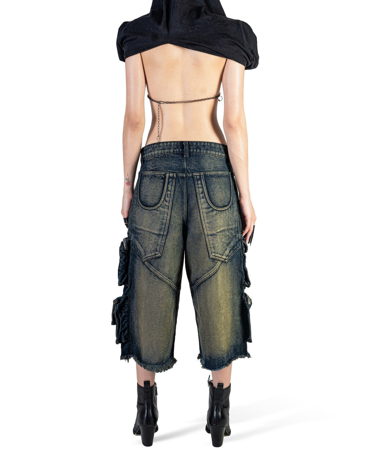 ARCPOCKET DENIM JORTS