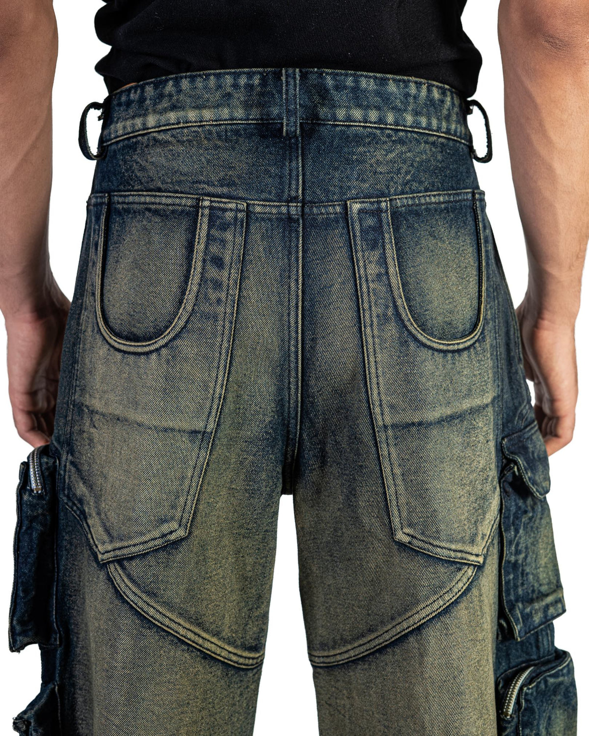 ARCPOCKET DENIM JORTS