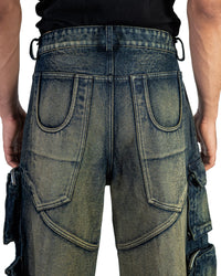 ARCPOCKET DENIM JORTS