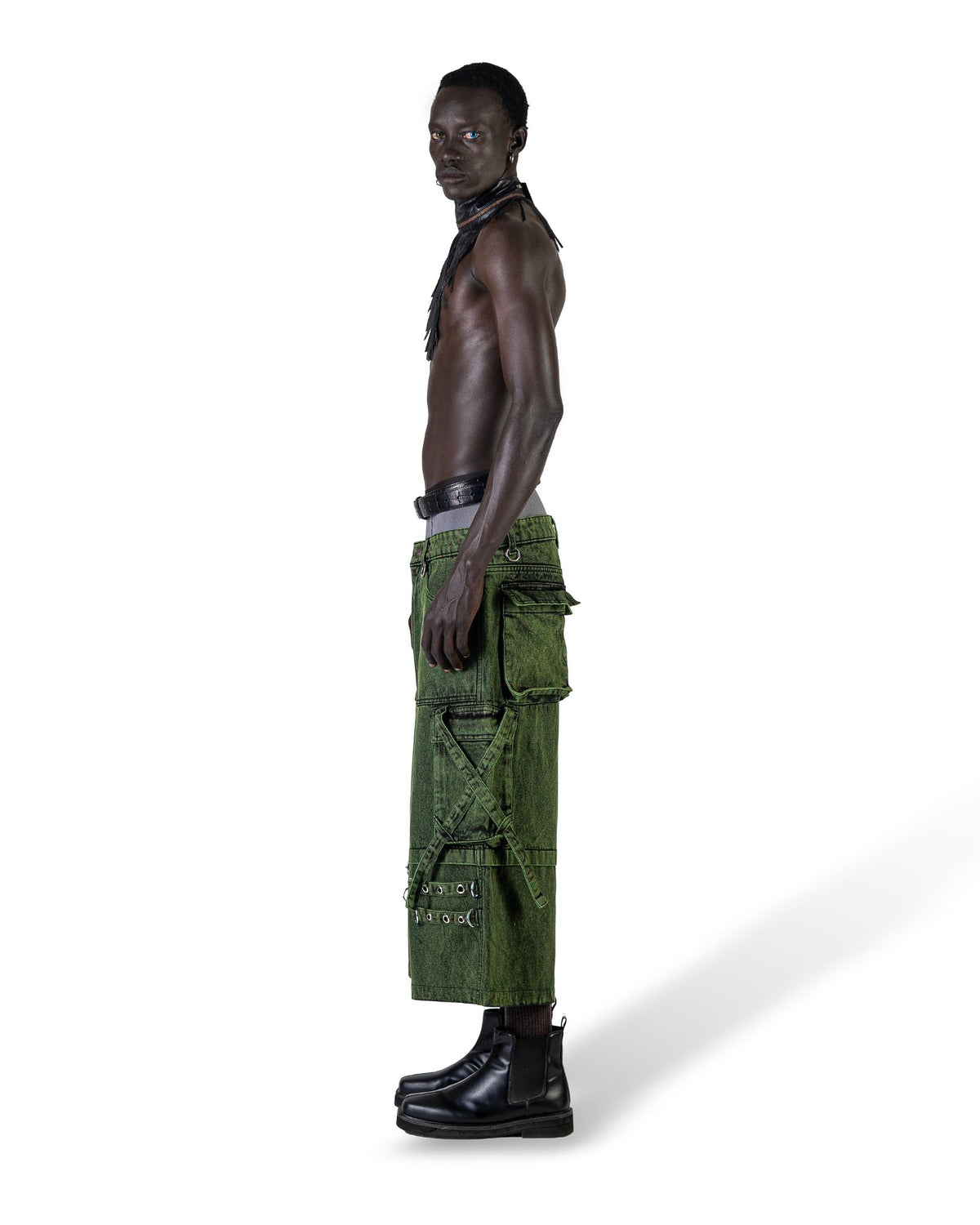 OLIVE ROUTE JORTS