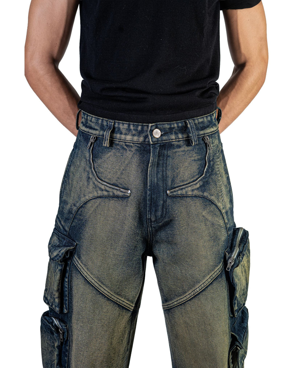 ARCPOCKET DENIM JORTS