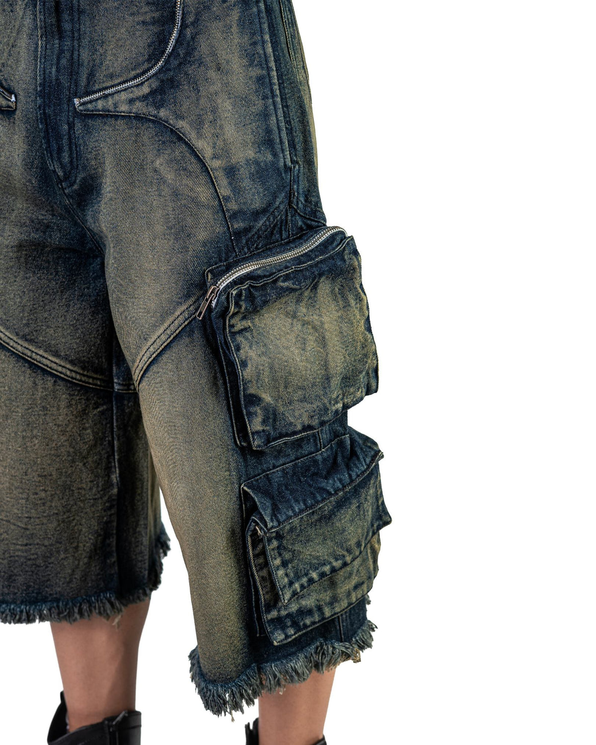 ARCPOCKET DENIM JORTS