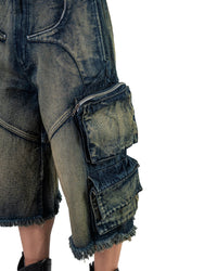 ARCPOCKET DENIM JORTS