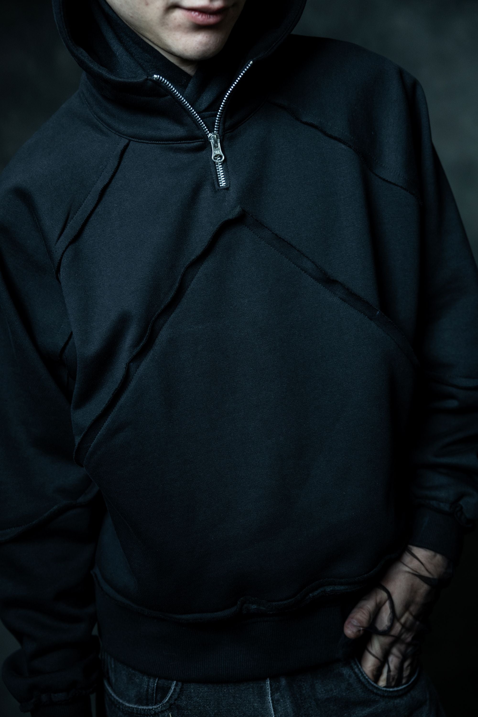 Premium Black Oversized Hoodie for Men | Premium Streetwear–Zica Bella