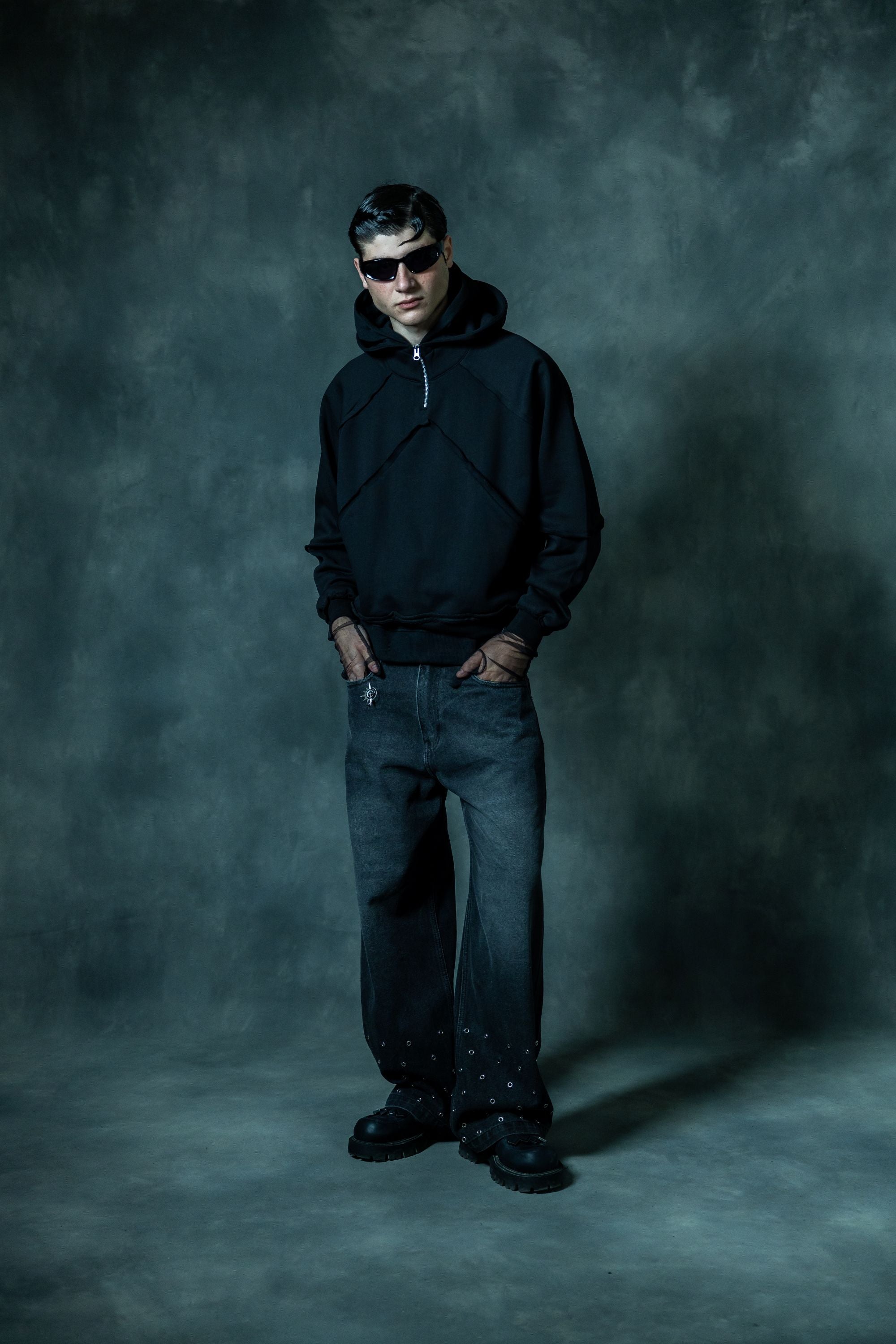 Premium Black Oversized Hoodie for Men | Premium Streetwear–Zica Bella