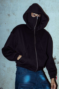 High quality black 90% cotton jacket with a comfortable fit, perfect for everyday casual elegance